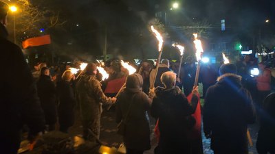 В Одесі відзначили день народження Степана Бандери
