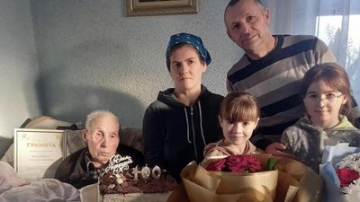 Столітній ювілей відзначив житель Тернопільщини Столітній ювілей відзначив житель Тернопільщини