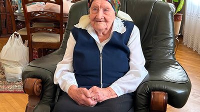 Тернополянка відзначила 105-річчя, працювала у залізничній лікарні, ювілей, 12 серпня