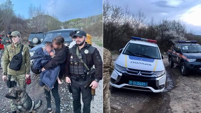 На Закарпатті 87 людей шукали чотирирічного хлопчика, який заблукав у лісі На Закарпатті 87 людей шукали чотирирічного хлопчика, який заблукав у лісі