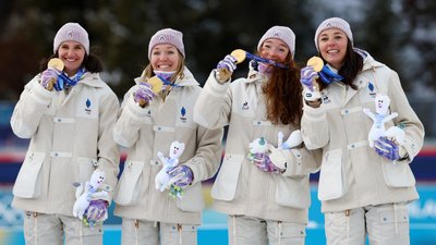 Збірна Франції з біатлону виграла медальний залік Олімпійських ігор-2026