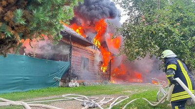Пожежа, будинок, село Люча, Франківщина