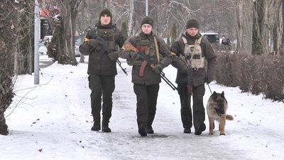 У Луцьку службовий пес нацгвардійців отримав нагороду У Луцьку службовий пес нацгвардійців отримав нагороду