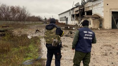 Під час ракетних ударів по Харківщині 17 листопада поранені 9 людей: з них 4 — поліцейські