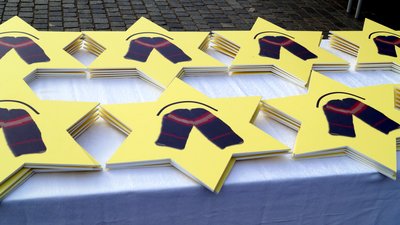Виставка і молебень. У центрі Дніпра вшанували пам'ять 11 тисяч місцевих євреїв-жертв Голокосту