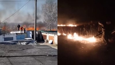 Вогонь підходив до міста: як горів сухостій біля райцентру на Рівненщині