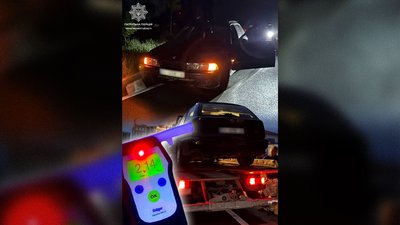П'яного водія зупинили патрульні у Чернігові: рівень алкоголю перевищував норму у 10 разів