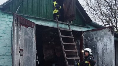 У Запоріжжі під час пожежі травмувався чоловік
