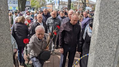 На Черкащині вшанували памʼять ліквідаторів Чорнобильської катастрофи