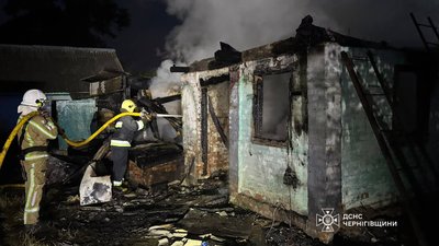 Смертельна пожежа на Чернігівщині: в літній кухні загинув 76-річний чоловік