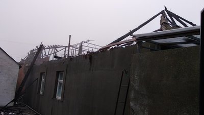 На Херсонщині електричний котел став причиною пожежі в приватному будинку
