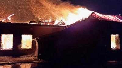 На Тернопільщині горів заклад громадського харчування