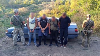 Затриманні на кордоні з Молдовою чоловіки