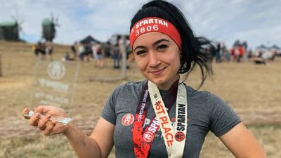 Поліцейська з Прикарпаття перемогла на міжнародному змаганні Spartan Race Ukraine
