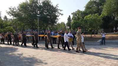 День Державного прапора. У Миколаєві на новий флагшток підняли український стяг День Державного прапора. У Миколаєві на новий флагшток підняли український стяг