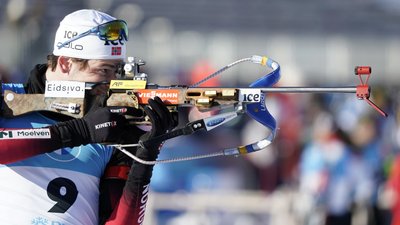 "Наступна сходинка". Провідний норвезький біатлоніст Штурла Легрейд заявив, що його ціль на новий сезон – Великий глобус