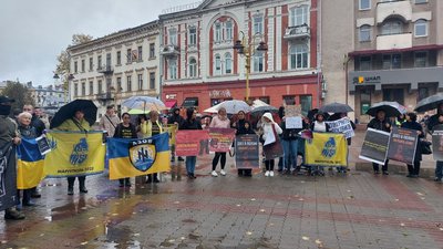 Акція на підтримку полонених азовців 3 Акція на підтримку полонених азовців 3