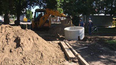 У Житомирі реконструюють сквер на майдані Путятинському У Житомирі реконструюють сквер на майдані Путятинському
