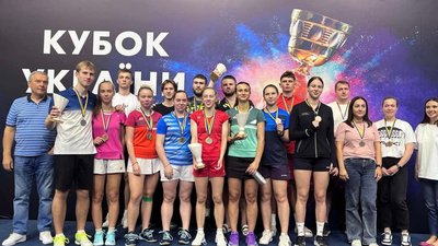 Спорт, бадмінтон, Дніпро