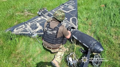 Бойову частину російського БпЛА, який збили у Чернігівському районі, знешкодили
