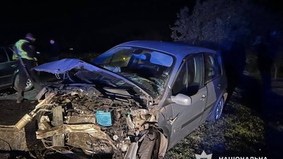 Автівка після ДТП