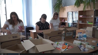 Юні натуралісти з Вінниччини формують гумвантаж для українських захисників Юні натуралісти з Вінниччини формують гумвантаж для українських захисників