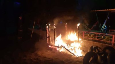 У Рівному з'явився палій будиночків біля дитсадка У Рівному з'явився палій будиночків біля дитсадка