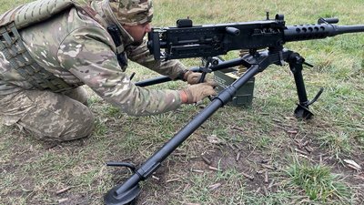як працює кулемет «Браунінг» на Запорізькому напрямку як працює кулемет «Браунінг» на Запорізькому напрямку