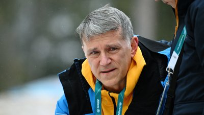 Тренер збірної України зі скелетону Михайло Гераскевич