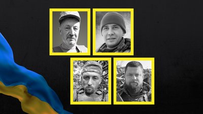 Прощання з бійцями 8 січня 2025 року на Чернігівщині