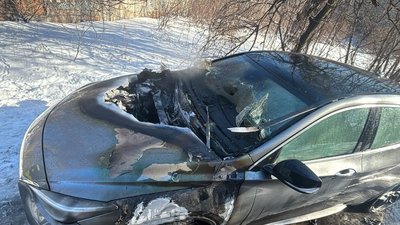 авто, пожежа, Дніпро