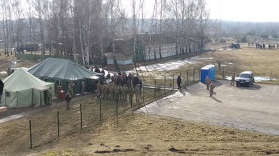 На Рівненський військовий полігон прибув президент Зеленський На Рівненський військовий полігон прибув президент Зеленський