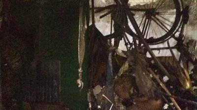 На Житомирщині на пожежі загинув чоловік На Житомирщині на пожежі загинув чоловік