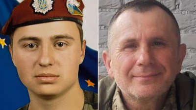 Загиблі військові Дмитро Дущак та Віктор Борецький