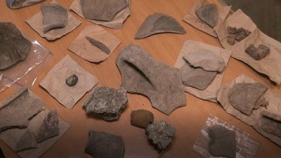 Біля Любимівки на Дніпропетровщині археологи розкопали 80 кілограмів стародавнього посуду