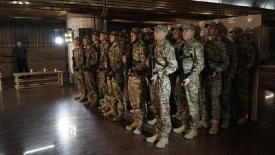 Полк "Скеля, День Героїв, військові, присяга