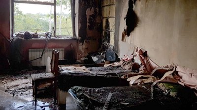 На Закарпатті горів центр соціально-психологічної реабілітації дітей