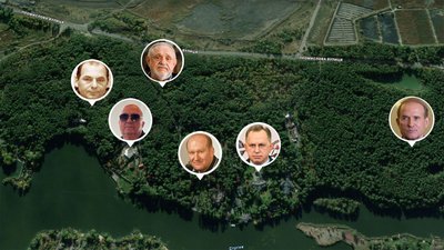 30 гектарів лісу в Українці біля ексволодінь Медведчука залишаються у приватній власності