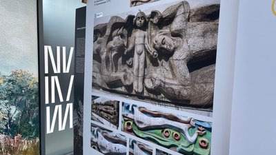 Стяжкіна про людей в окупації, маріупольські мозаїки у Львові Стяжкіна про людей в окупації, маріупольські мозаїки у Львові