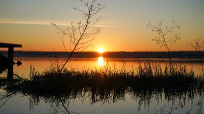 Захід сонця у Миколаєві