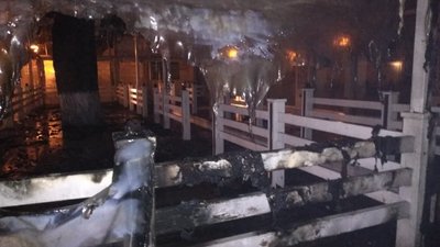 У середмісті Херсона проти ночі горіло кафе: кого підозрюють у підпалі У середмісті Херсона проти ночі горіло кафе: кого підозрюють у підпалі