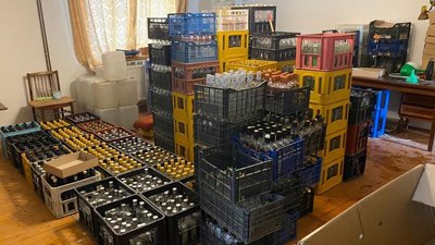 На Львівщині викрили цех із виробництва фальсифікованої горілки