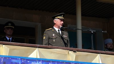 У Житомирі склали присягу півтори сотні офіцерів запасу У Житомирі склали присягу півтори сотні офіцерів запасу
