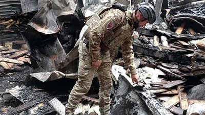 Пожежа у Палаці праці у Харкові 
