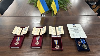 У Кременчуці передали нагороди п’ятьом родинам загиблих військових