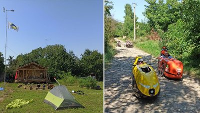 "Нас в Україні поки що дуже мало". Як у Китайгороді пройшла таборівка конструкторів веломобілів