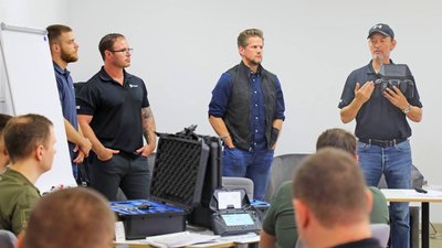 Навчання прокурорів створювати 3D-моделі місць воєнних злочинів. Фото: ОГПУ
