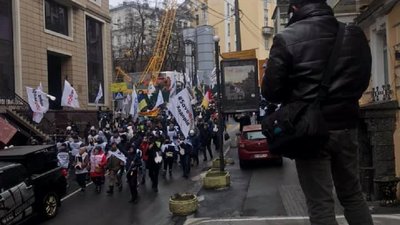 Чотири сотні підприємців з Хмельниччини долучились до мітингу у Києві