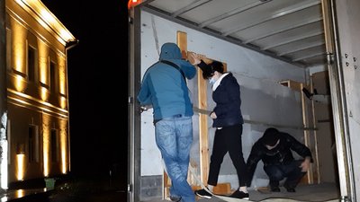 Візитівку рівненського музею забрали на реставрацію Візитівку рівненського музею забрали на реставрацію