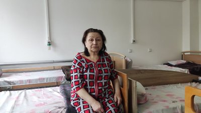 Леся Чопик, пацієнтка терапевтичного відділення Леся Чопик, пацієнтка терапевтичного відділення